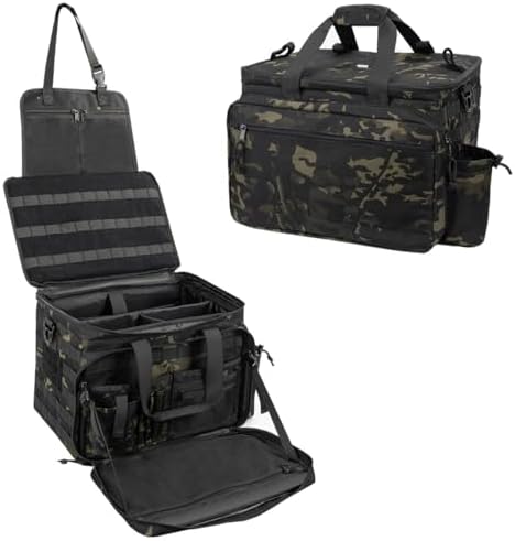 SCAVATA Patrol Bag Law Enforcement, Police Gear Car Front Seat Organizer by Tidyyourlife