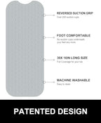 OTHWAY Reverse Suction Cup Bath Mat: 39x16 inch Extra Long Bathmat│Perfect - Image 4