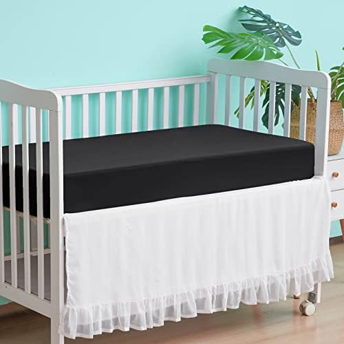 david's kids Waterproof Crib Sheets Fitted 2 Pack, Ultra Soft Breathable Crib - Image 3