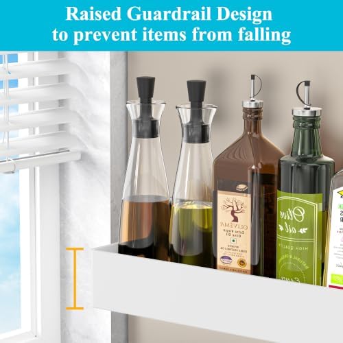 HuggieGems Upgrade White Magnetic Spice Rack - Image 5
