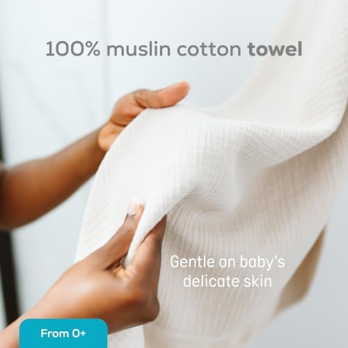Angelcare Baby Bath Support Bundle, Bath Rinser & Hooded Towel - Image 7