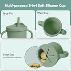 19 Pcs Silicone Baby Feeding Set Eating Essentials - Image 4