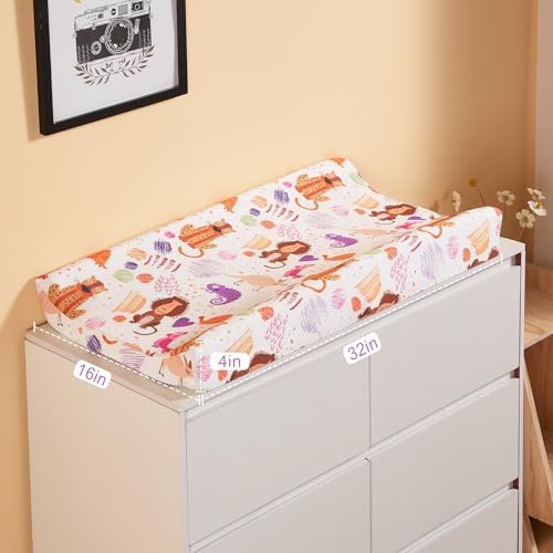 TILLYOU Baby Changing Pad Cover, Changing Table Cover - Image 3