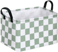Sage Green Storage Basket Girls Organizer Bin Gift Baskets by VAIVUSTO