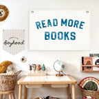 Lacama Reading Nook Decor Read More Books Banner - Image 7
