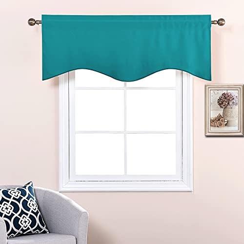 NICETOWN Blackout Valances for Window Living Room, Farmhouse Style Kitchen - Image 5