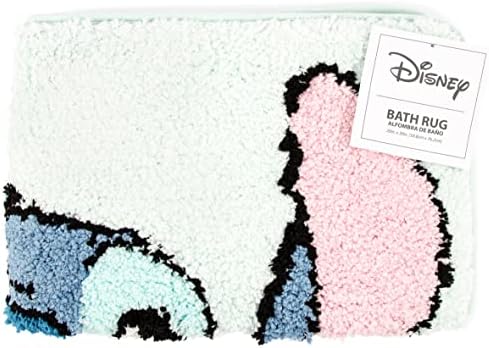 Jay Franco Disney Lilo & Stitch Floral Fun Tufted Polyester Bath Rug, Kids Bath - Image 5