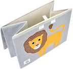 Large Toy Box Storage with Lid, Foldable Fabric Toy Chest Storage - Image 4