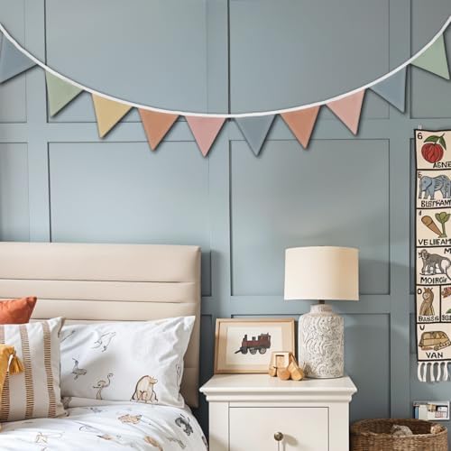 Playroom Decor, Boho Classroom Pennant Banner Flags 5.5Ft, Nursery Baby Girls - Image 6