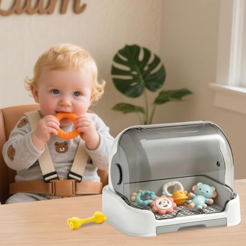 Infant Bottle Storage Removable Portable Countertop Child's Holder Teether - Image 4