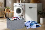 Rec Box Hamper Storage Basket Collapsible Organizer Bin Gift Shelf Baskets - Image 4