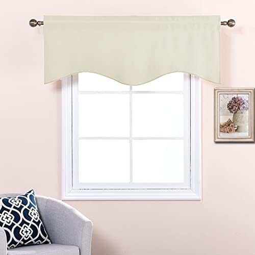 NICETOWN 4 Panels Blackout Curtain Valances - Image 4