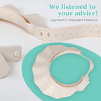 Baby Shower Cap Hat Soft Adjustable Bath Head Cap Visor - Image 3