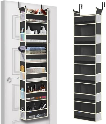 Over The Door Hanging Organizer 6-Shelves and 12 Side Pockets, Over The Door by ROOMTALK