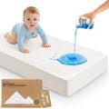 1pk Waterproof Mini Crib Mattress Protector Fitted 38x26 by KeaBabies
