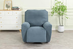 Recliner Chair Covers 4-Pieces Recliner Slipcovers Lazy Boy Chair Covers - Image 6