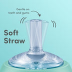 NUK First Choice Ms. Rachel Learner Straw Sippy Cup, 10 oz. Baby and Toddler Cup - Image 3