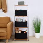 MiniArk Large Storage Baskets for Shelves, Baby Nursery, Toy Baskets Box - Image 4