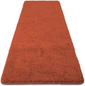 Yeaban Chenille Rust Bathroom Runner Rug 24"x60" by Yeaban