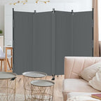 Room Divider 4 Panel Folding Screen 6ft Portable Wall Partition Room Divider by Kecreque