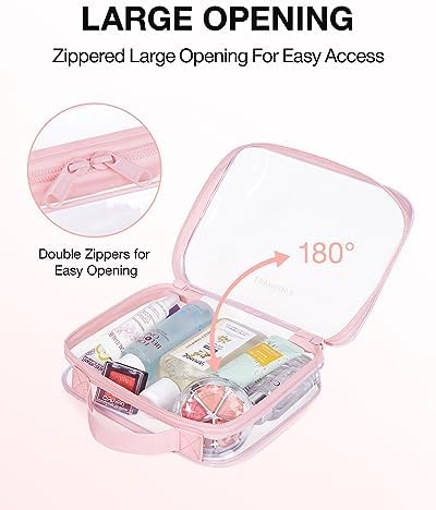 BAGSMART Clear Toiletry Bag - Image 3