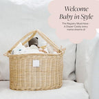 BEBE BASK Premium Baby Diaper Caddy Organizer Basket - Image 6
