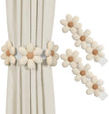 KLOGTSIND Flower Curtain Tiebacks, Decorative Curtain Holdbacks No Drill by KLOGTSINDDirect