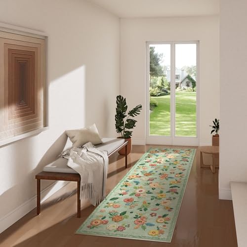 Machine Washable Rug Runners for Hallway: 2'6"x8' Kitchen Runner Rug - Image 5