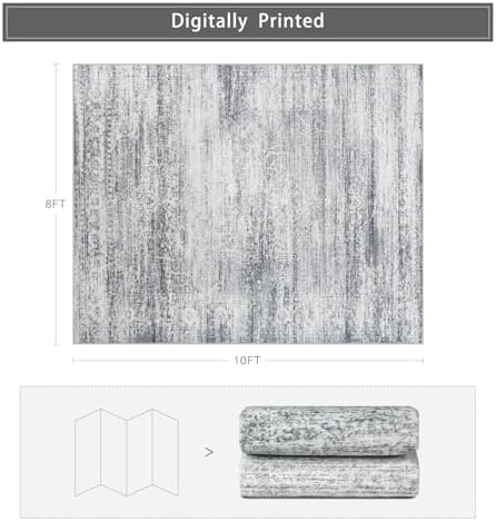 8x10 Washable Area Rugs for Living Room, Dining Room - Image 2