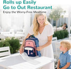 Silicone Placemat for Baby Self-Eating: Dishwasher Safe & Non-Slip for Dining - Image 2