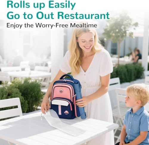 Silicone Placemat for Baby Self-Eating: Dishwasher Safe & Non-Slip for Dining - Image 2