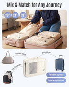 LIGHT FLIGHT 8 Set Packing Cubes - Image 6