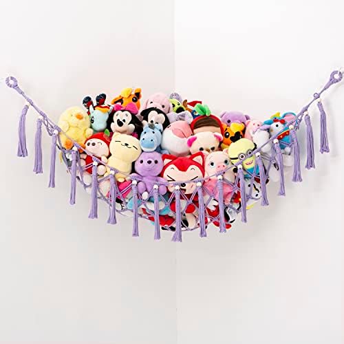 YKBU Stuffed Animals Hammock Corner Hanging Net - Image 2