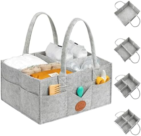 KeaBabies Baby Diaper Caddy Organizer by KeaBabies