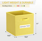 11x11 storage cube bins Foldable Fabric storage cubes - Image 2