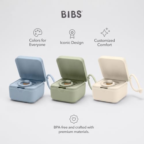 BIBS Pacifier Box with Loop for Storing & Carrying Soothers | 100% BPA Free - Image 6