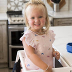 Tiny Twinkle Mess Proof Baby Bibs | 2 Pack Waterproof Toddler Bib - Image 3