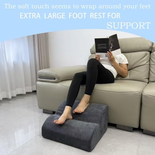 Foot Rest for Under Desk at Work.Multifunctional 3-Tier Foot Stool - Image 5