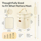 Breastmilk Cooler Bag with Ice Pack & Pacifier Case, Large Double Layer - Image 5