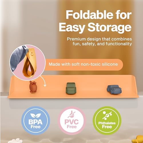 Little Splasher Original PlayPad, Bathtub Splash Guard Play Shelf - Image 4