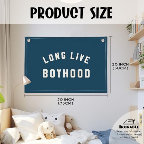 Long Live Boyhood Boys Room Decor - Image 2