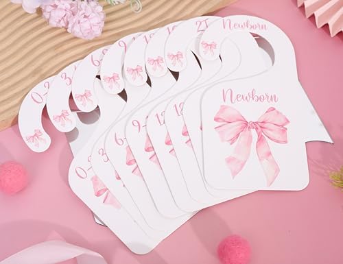 Bow Nursery Closet Dividers, Bow Baby Shower, Girl Closet Dividers - Image 6