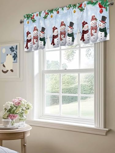 Vandarllin Christmas Kitchen Curtains Valances - Image 5