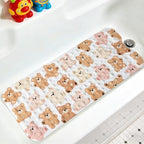 Kids Bathtub Mat, Non Slip Cartoon Bath Mat by KINUUIS