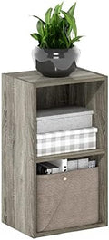 Furinno PASIR Book Shelf, 2-Tier Modern Bookshelf, Open Shelves Bookcase 9 x 12 by Furinno-FitsYourSpaceFitsYourBudget