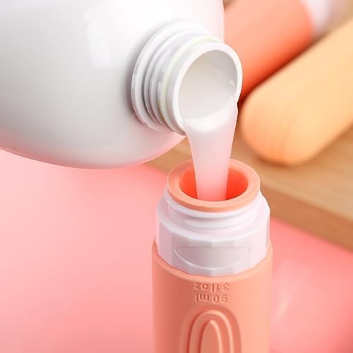 Mrsdry Travel Bottles for Toiletries, Tsa Approved 3oz Travel Size Containers - Image 3