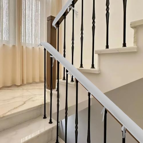 Quilted Banister Cover, Reusable Banister Wrap, Bed Railing Cover - Image 6