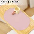 Silicone Placemat Set of 4, Heat Resistant Placemats - Image 6