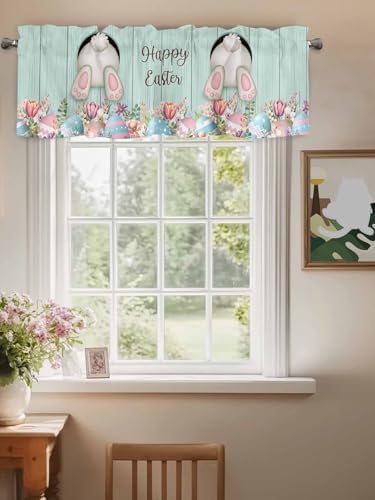 Happy Easter Valances Kitchen Curtains - Image 3