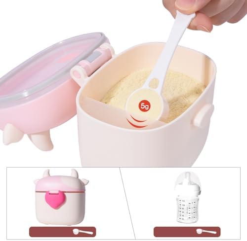 Bebamour Baby Formula Dispenser On The Go, Formula Container to Go, Formula - Image 3